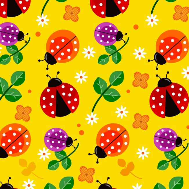 BRUSH ESTAMPADO MARIQUITA FONDO AMARILLO