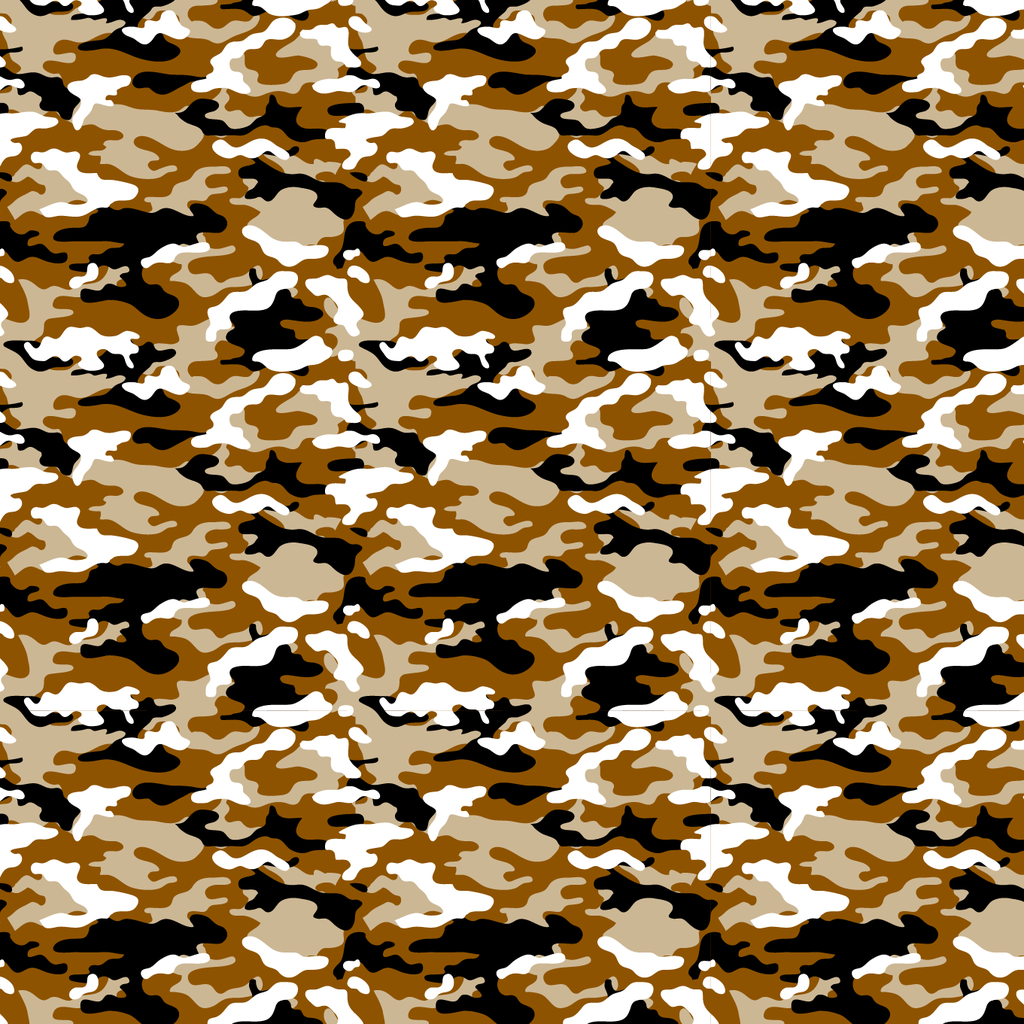 BRUSH ESTAMPADO CAMUFLAJE CAFE