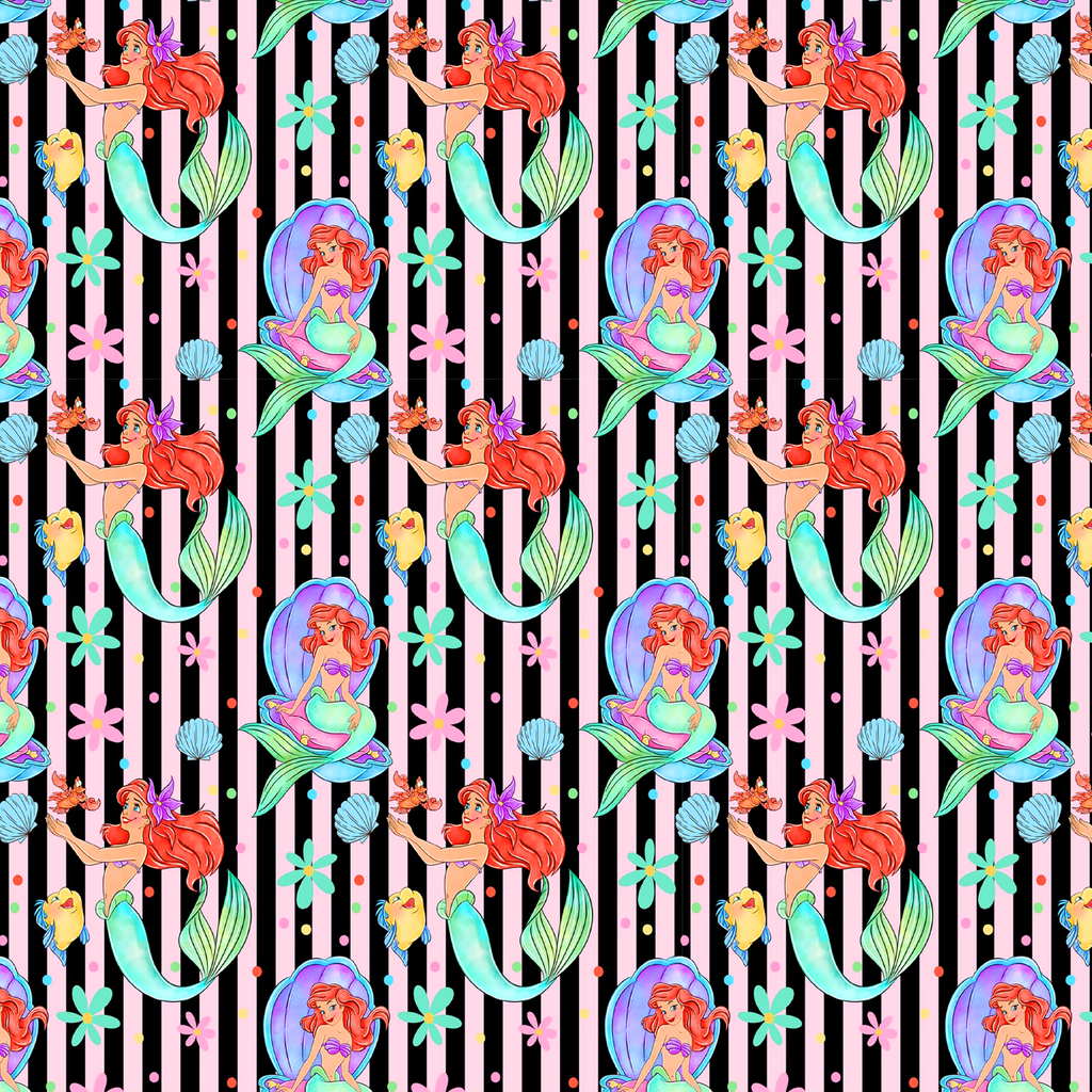 BRUSH ESTAMPADO LA SIRENITA 3