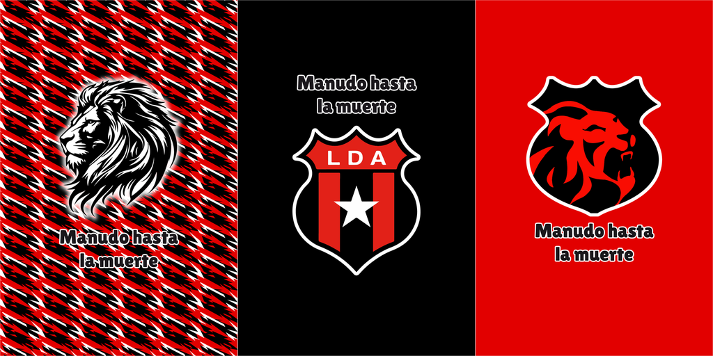 BRUSH ESTAMPADO FRENTES LIGA DEPORTIVA ALAJUELENSE ADULTO