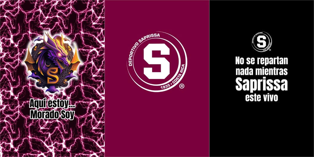 BRUSH ESTAMPADO FRENTES SAPRISSA ADULTO