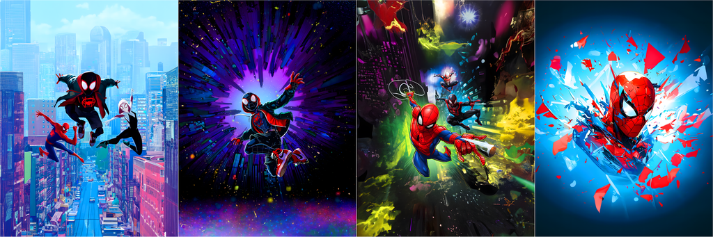 BRUSH ESTAMPADO FRENTES SPIDER-MAN 1