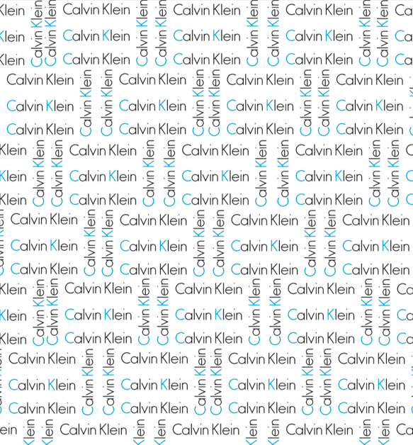 BRUSH ESTAMPADO CALVIN KLEIN FONDO BLANCO