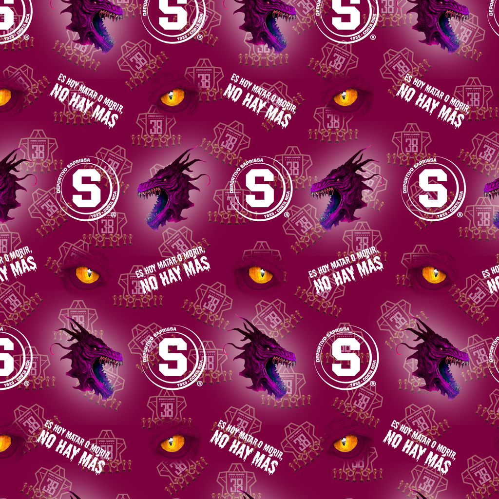 BRUSH ESTAMPADO DEPORTIVO SAPRISSA