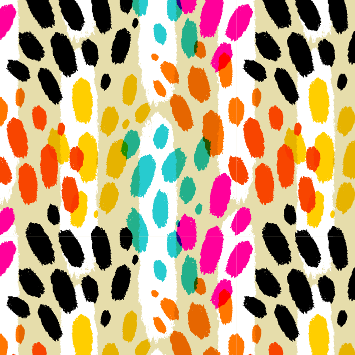 BRUSH ESTAMPADO LEOPARDO COLORES