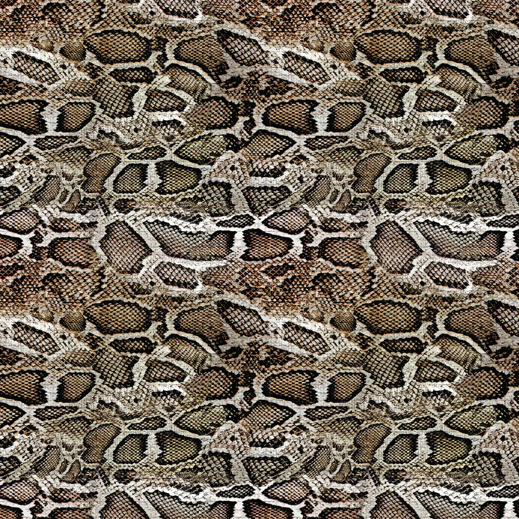 BRUSH ESTAMPADO SERPIENTE CAFE