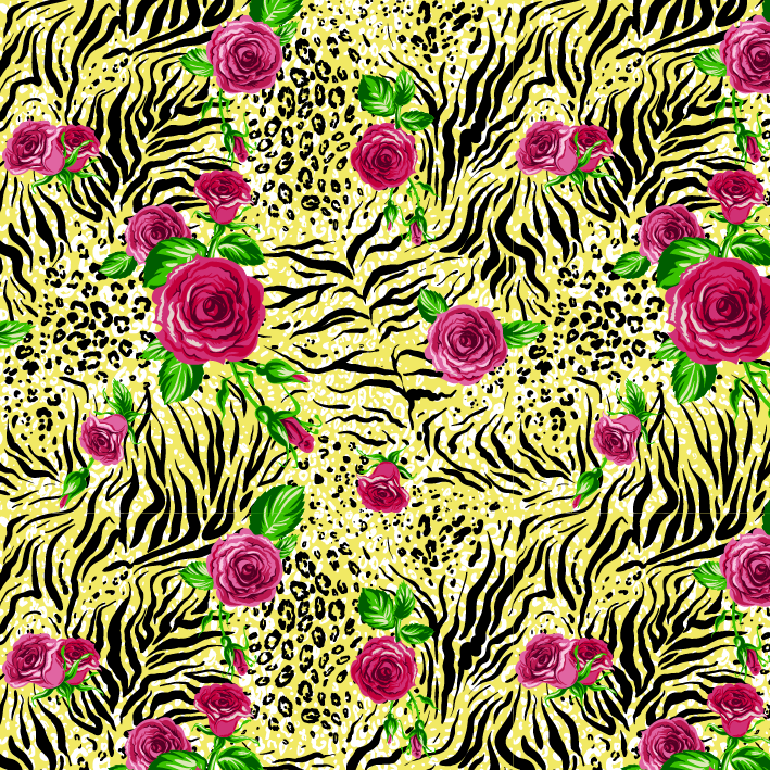 BRUSH ESTAMPADO TIGRE MEZCLA 1