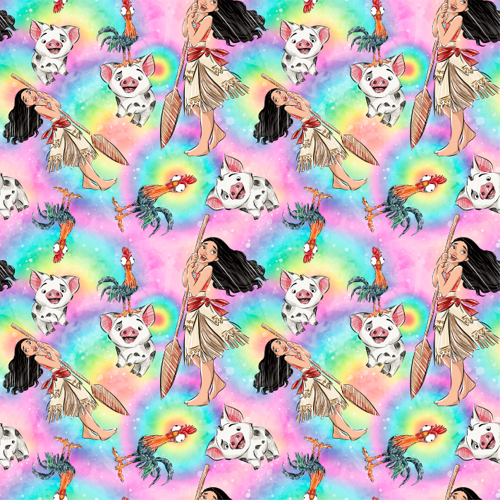 BRUSH ESTAMPADO MOANA 6