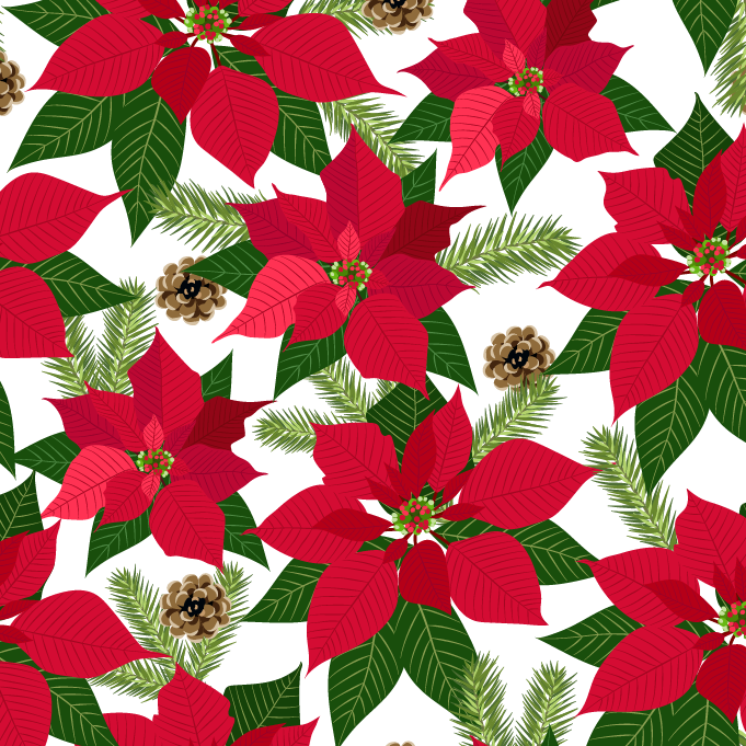 BRUSH ESTAMPADO NAVIDAD PASTORAS FONDO BLANCO