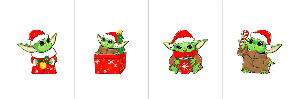 BRUSH ESTAMPADO NAVIDAD FRENTES BABY YOGA