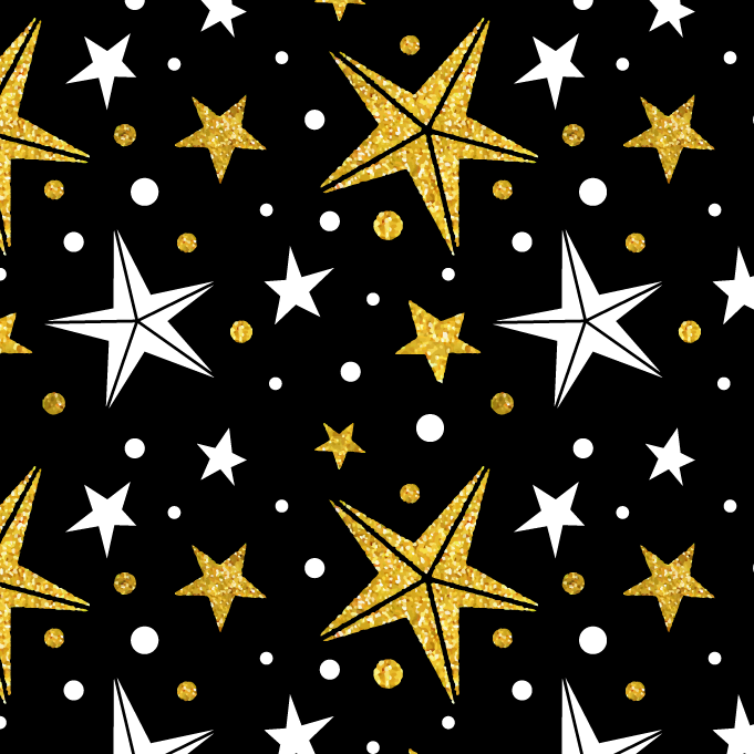 BRUSH ESTAMPADO ESTRELLAS
