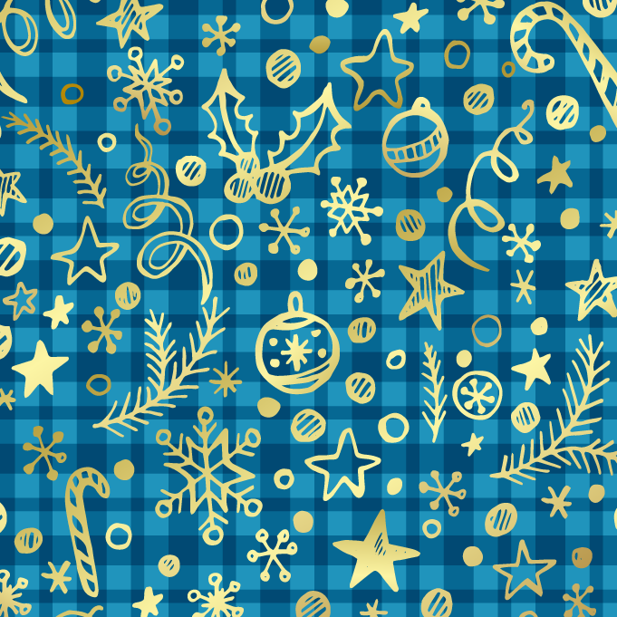 BRUSH ESTAMPADO ACCESORIOS CELESTE