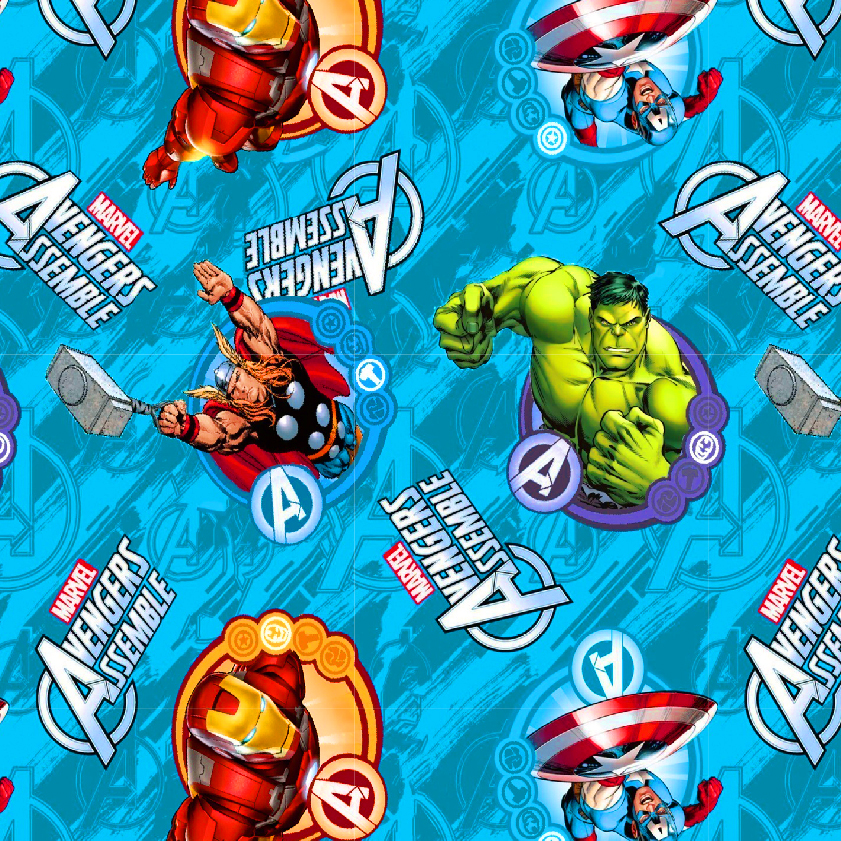 BRUSH ESTAMPADO AVENGERS CIRCULOS