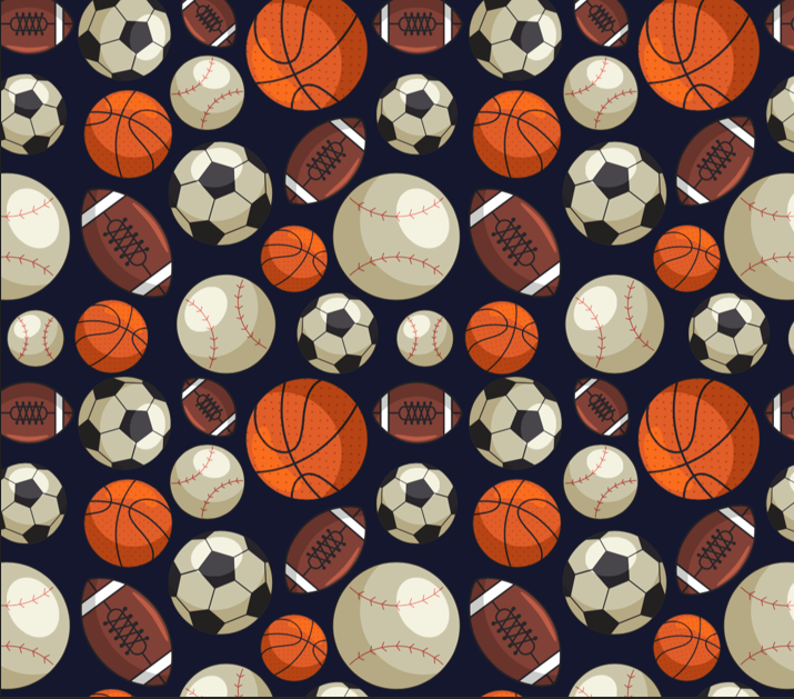 BRUSH ESTAMPADO BOLAS SOCCER FOOTBALL BASEBALL