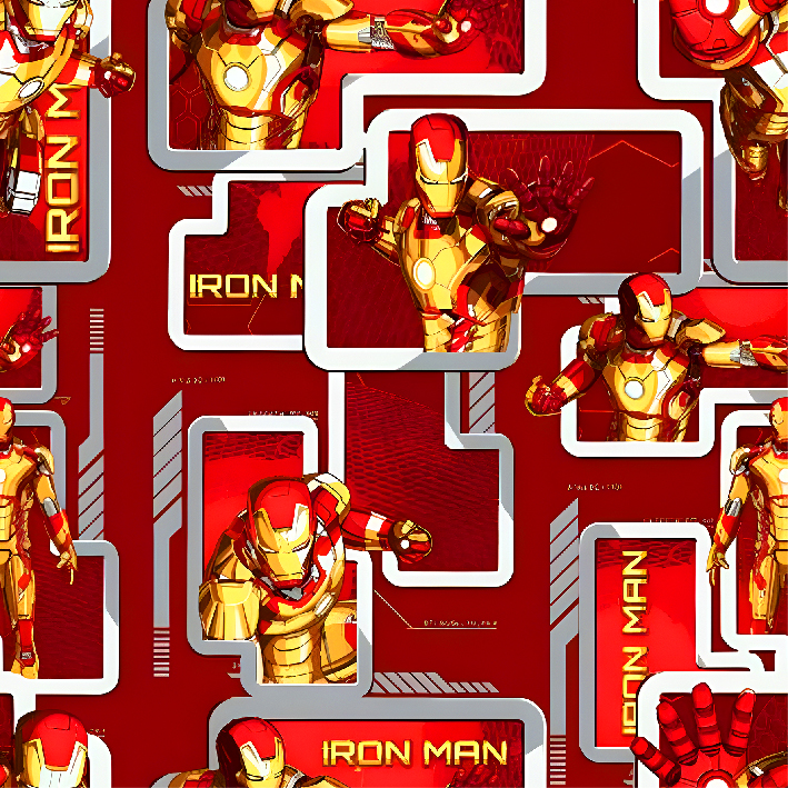 BRUSH ESTAMPADO MARVEL IRON MAN