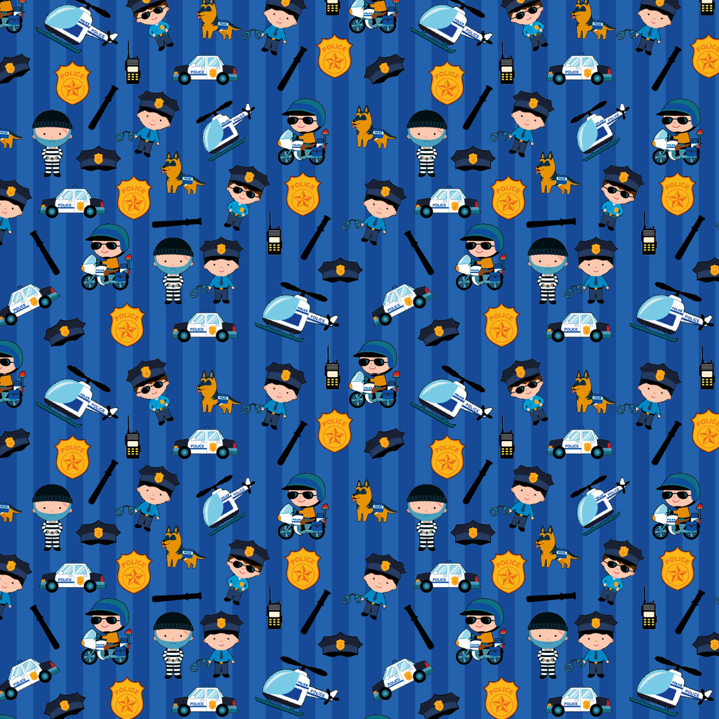 BRUSH ESTAMPADO POLICIA