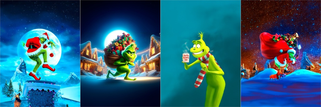 BRUSH ESTAMPADO FRENTE GRINCH 4