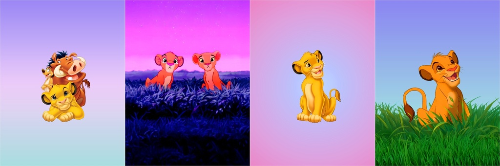 BRUSH ESTAMPADO FRENTES REY LEON  NIÑO