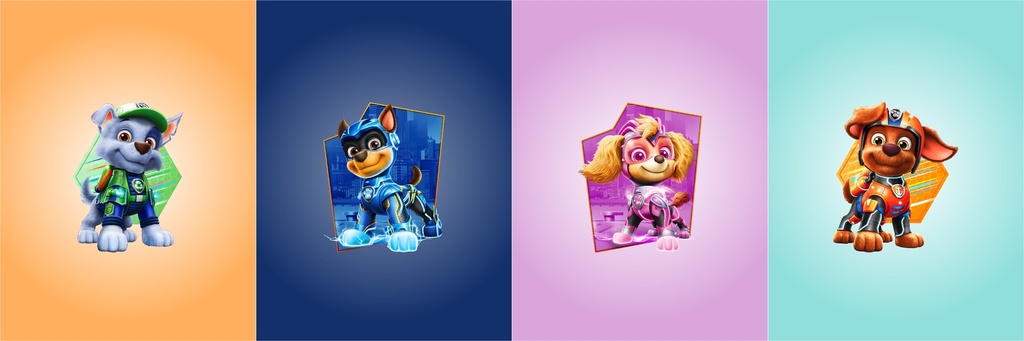 BRUSH ESTAMPADO FRENTES PAW PATROL NIÑO