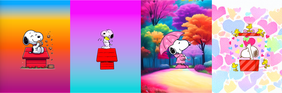 BRUSH ESTAMPADO FRENTES SNOOPY NIÑO