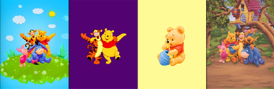 BRUSH ESTAMPADO FRENTES WINNIE THE POOH NIÑO