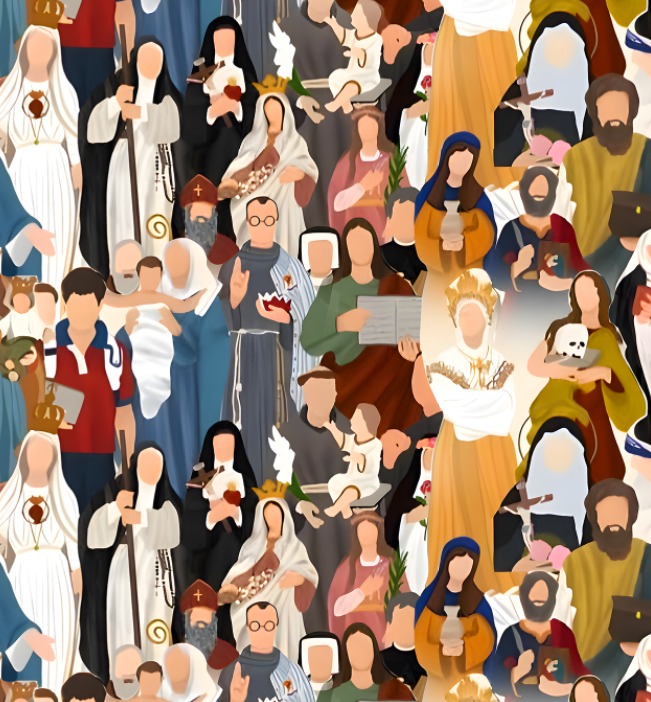 BRUSH ESTAMPADO SEMANA SANTA COLLAGE