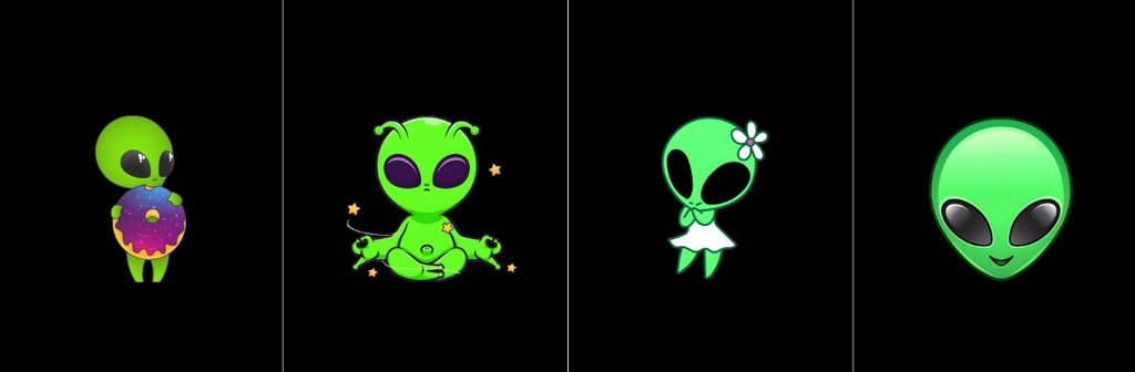 BRUSH ESTAMPADO FRENTES ALIEN NIÑO