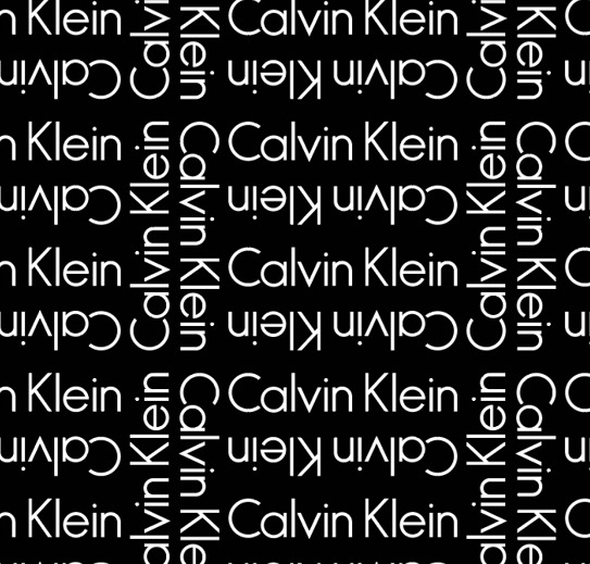 BRUSH ESTAMPADO CALVIN KLEIN LETRA BLANCO