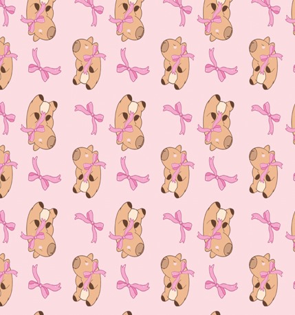 BRUSH ESTAMPADO CAPIBARA LAZOS ROSA