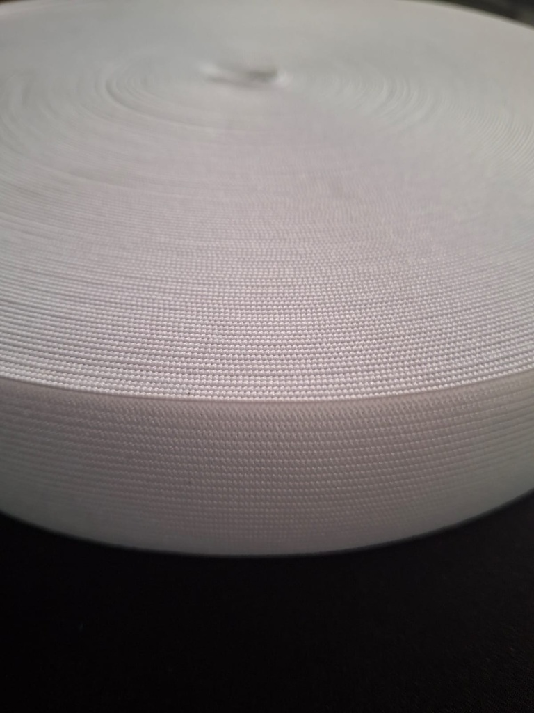 ELASTICO BLANCO 1 ¾ PULGADAS