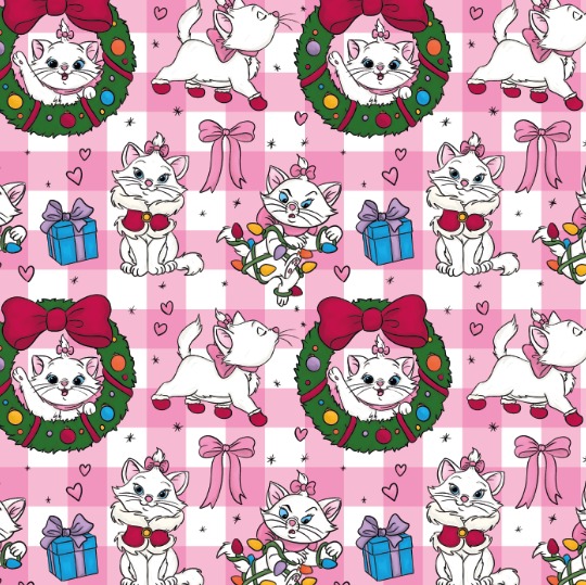 BRUSH ESTAMPADO GATA MARIE NAVIDAD 2