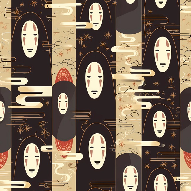 BRUSH ESTAMPADO STUDIO GHIBLI SIN CARA