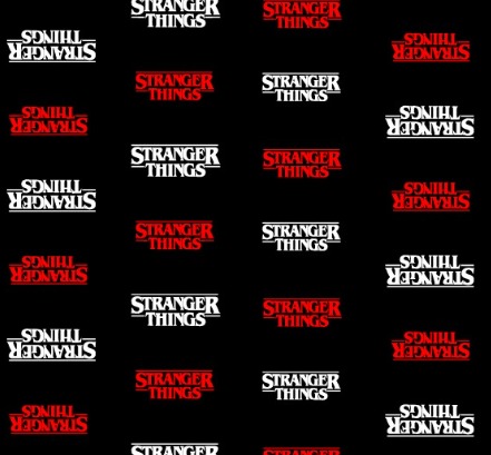 BRUSH ESTAMPADO STRAGER THINGS NEGRO