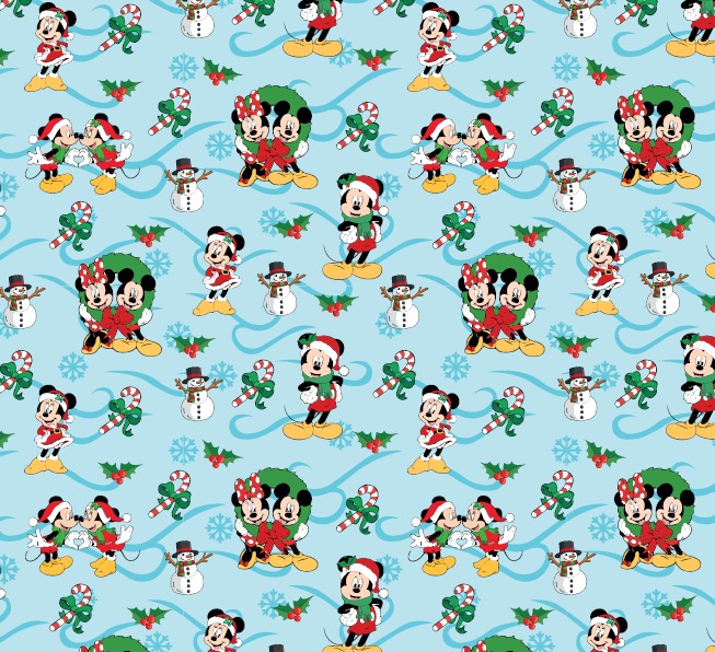BRUSH ESTAMPADO MICKEY Y MINNIE NAV