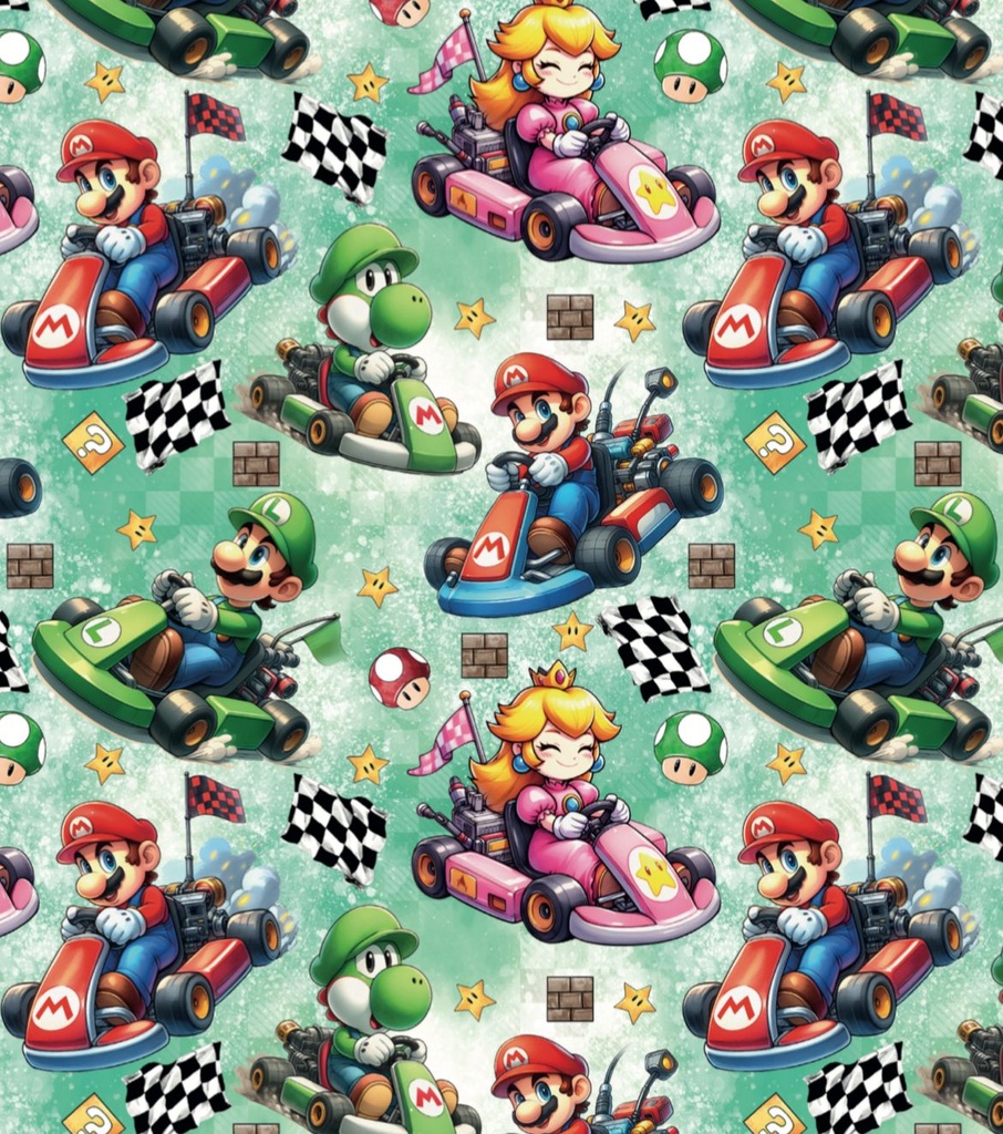 BRUSH ESTAMPADO MARIO B CARRITOS