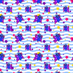 [AMA1002] BRUSH ESTAMPADO MARIPOSA 02