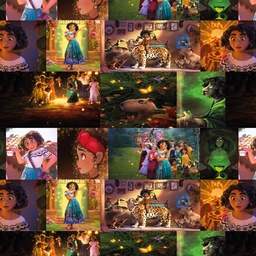 [DEN1003] BRUSH ESTAMPADO ENCANTO COLLAGE