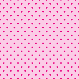 [STC1000] SATIN ESTAMPADO CORAZONES FUCSIA & FONDO ROSADO