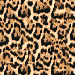 [STA1000] SATIN ESTAMPADO LEOPARDO ANIMAL PRINT