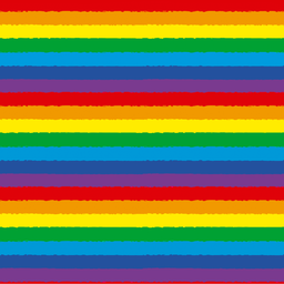 [LGT1000] BRUSH ESTAMPADO BANDERA LGBT