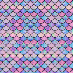 [PSI1000] BRUSH ESTAMPADO SIRENA MULTICOLOR