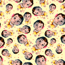 [DMH1000] BRUSH ESTAMPADO MOANA 0