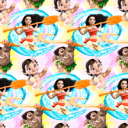 [DMH1001] BRUSH ESTAMPADO MOANA 1