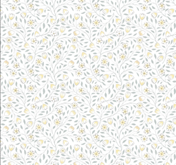 [FLO1061] BRUSH ESTAMPADO ENREDADERA BLANCO