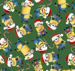 [NMS1000] BRUSH ESTAMPADO NAVIDAD MINIONS