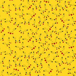 [VAP1000] BRUSH ESTAMPADO PIKACHU FONDO AMARILLO