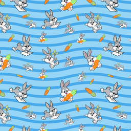 [VBU1001] BRUSH ESTAMPADO BABY BUGS FONDO CELESTE