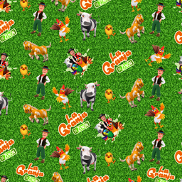 [VGZ1000] BRUSH ESTAMPADO LA GRANJA DE ZENON