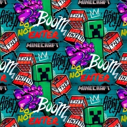 [VMI1000] BRUSH ESTAMPADO KREEPERS (MINECRAFT)