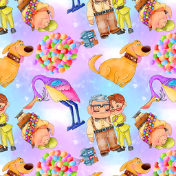 [VUP1000] BRUSH ESTAMPADO UP FONDO ACUARELA